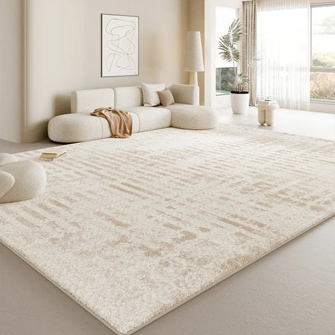 Large Size Soft Rug for Living Room and Bedroom Cozy Washable Carpet Mat