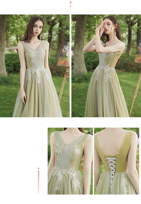 Strapless Applique Tulle Bridesmaid Dress With Floral Embellishments Evening Gown