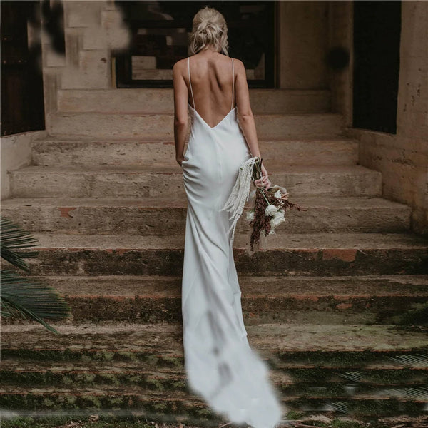 Customized Boho Wedding Dresses for Women Mermaid Gowns