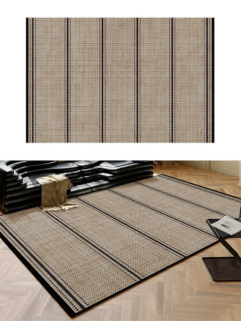 Artistic Plaid Living Room Carpet Modern Luxurious Decorative Rug Comfortable Easy Care Bedroom Rug