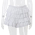 Chic Y2K Ruffle Tiered Mini Skirt and Tie Front Top Co-ord Set for Effortless Night Out - Stylish Summer Outfits Inspo