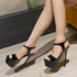 Sexy Open Toe Platform Heels For Women Stripper Sandals