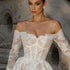 Gorgeous Wedding Dresses Elegant Bridal Gowns Off The Shoulder A-Line Full Sleeves
