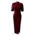 Long Dress Women Party Pleated Bandage Elegant Evening Maxi Dresses