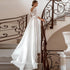 Elegant Sexy V-Neck Women Wedding Dresses Mopping Length Gowns