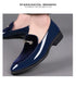 Elegant Pointed Toe Patent Leather Loafers for Men - Formal Oxford Dress Shoes Perfect for Weddings, Parties, and Office Occasions