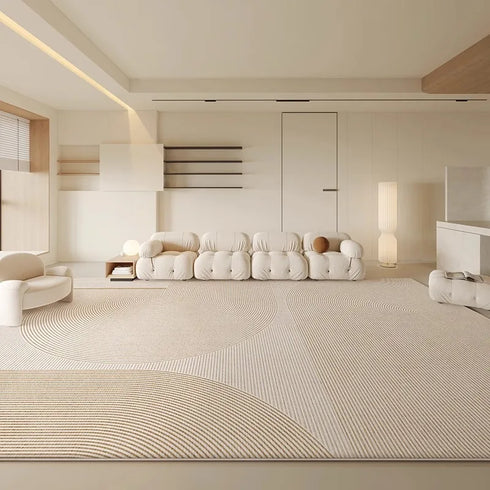 Large Area Carpets for Living Room Fluffy Soft Lounge Floor Mat Thick Anti-slip Study Rug Plush Decor Carpet