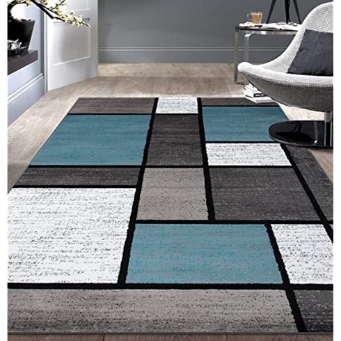 Modern Square Carpet for Living Room and Bedroom Home Decor Area Rugs