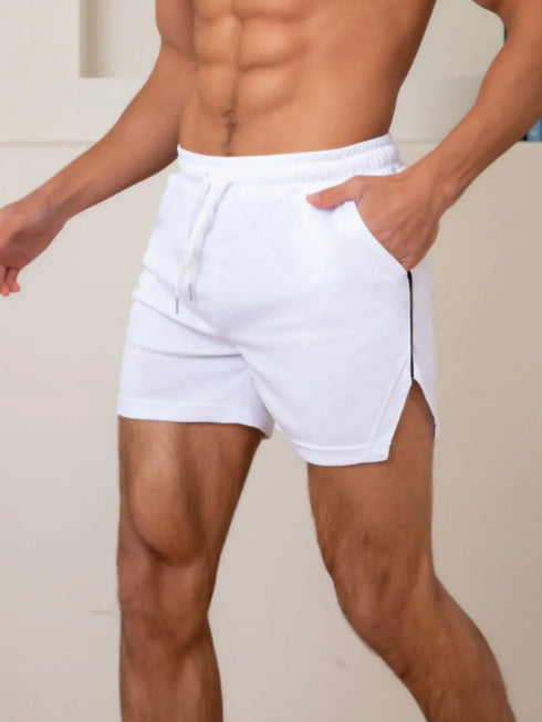 Men Casual Gym Shorts Breathable Sport Running Shorts Quick Dry Crossfit Beach Training Basketball Clothing