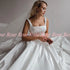 Furtanseo A-Line Wedding Dresses Satin Sleeveless Boho Gowns