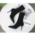 Sexy Sock Boots Knitting Stretch High Heels for Women Fashion Shoes Ankle Boots