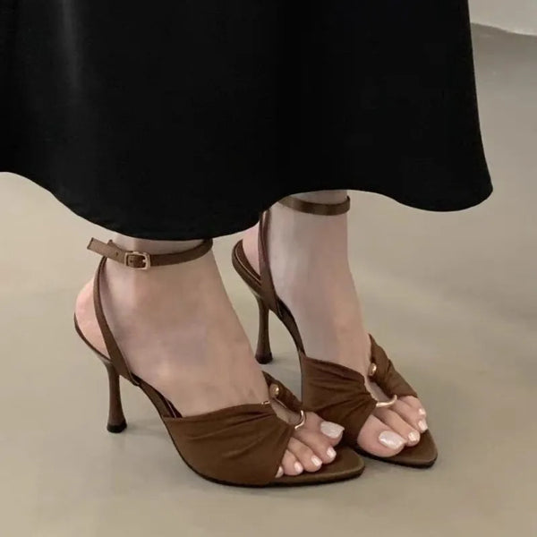 Sexy Super High Pointed Toe Stilettos Women Sandals