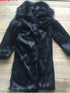 Men's Faux Fur Long Overcoat with Large Lapel for Autumn and Winter Fashion - Thick Turn-Down Collar Jacket for Daily Wear