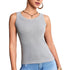 1/3 Pieces Four Seasons Thin Ladies Solid Color Joker Camisole Young Women Plus Size Comfortable and Sexy T-shirt Shirt Casual