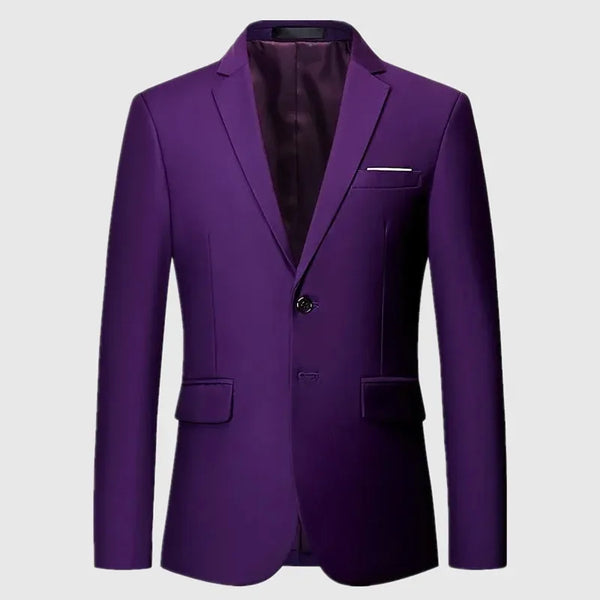 Luxury Men's Blazer Jacket for Weddings and Banquets - Premium Slim Fit Formal Coat in Sizes S-6XL