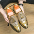 Luxury Oxford Shoes for Men - Height Increasing Patent Leather Formal Loafers for Office and Wedding Occasions, Plus Size Available