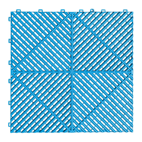 Plastic Interlocking Garage Flooring Tiles for Drainage Solution