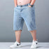 Summer Big Size Men Essentials Oversize Denim Shorts Casual Jorts