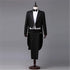 Sophisticated Tailcoat Suit for Performers - Stylish Casual Stage Jacket for All Seasons