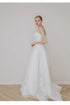 Customized Sexy Strapless Wedding Dress A-line Lace Up Elegance