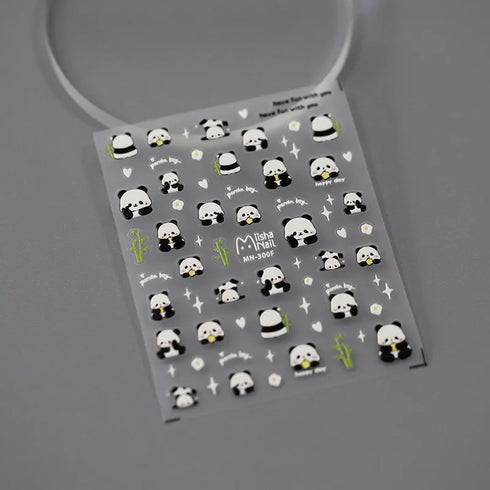 Kawaii Hydrangea 5D Embossed Flower Nail Art Stickers - Self-Adhesive Transfer Decals for Stunning DIY Nail Decoration