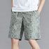 Plus Size Men's Casual Cotton Summer Knee Shorts Sports