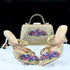 Doershow Party Pumps and Matching Bag Set for Women
