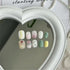 10 Pcs Adorable Handmade Press-On Nails - Reusable Cute Acrylic Nail Tips for Y2K Girls - Short Full Nail Art Design
