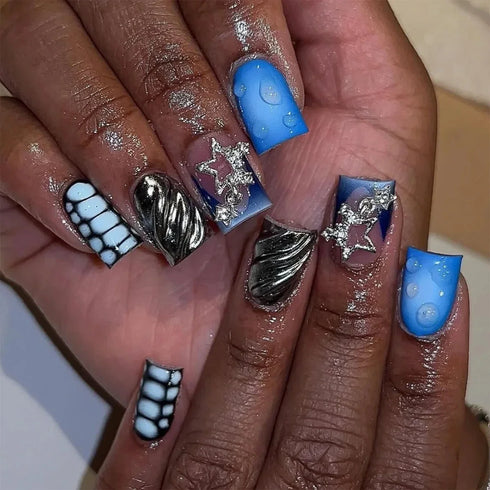 Charming 3D Flower Press on Nail Art with Cute Leopard Print Design - Stylish Almond Shape Ballet False Nails for Daily and Vacation Manicure