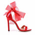 Elegant Women's Sandals with Pointed Toe and Butterfly Knot for Wedding and Office Wear