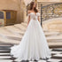 Modern A Line Wedding Dresses Customized Sweetheart Off Shoulder Bridal Gowns
