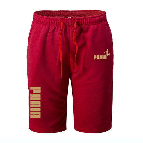 Mens Joggers Short Pants Summer Drawstring Sweatpants Shorts for Gym Fitness Casual Wear