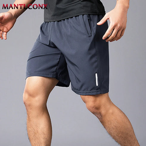 Fashion Sports Shorts Men Elastic Waist Breathable Quick Dry Bottom
