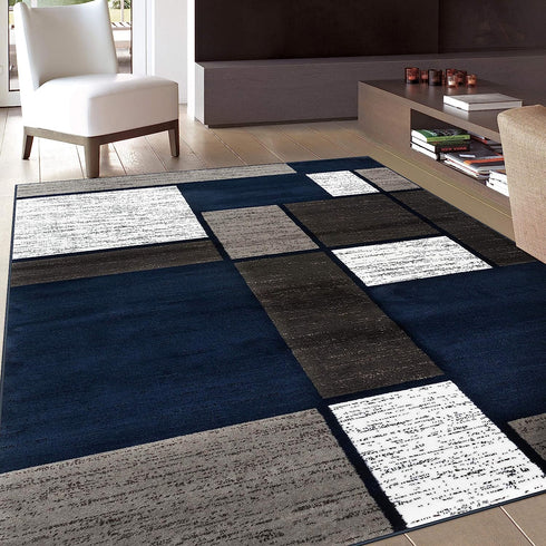 Modern Square Carpet for Living Room and Bedroom Home Decor Area Rugs