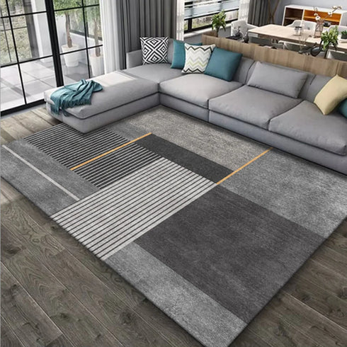 Nordic Luxury Crystal Fleece Large Living Room Carpet Rug for Home Decor