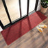 Absorbent Striped Indoor/Outdoor Mat: Entryway and Patio Floor Protector