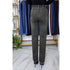 Elastic Waist Jeans For Women High Waist Wide Leg Denim Pants Loose Fit Casual Trousers