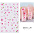 3D Nail Art Stickers with Daisy, Cherry Blossom, Petals, Leaves, and Butterflies for Spring and Summer Manicure Decoration Tips - Slider Style Nail Polish Accessories
