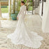 Lace Mermaid Wedding Dress With High Neck Long Sleeve Court Train Elegant Floral Applique