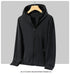 Plus Size Lightweight Summer Windbreaker Jacket for Men - Hooded, Quick-Drying, UPF 50 Sun Protection, Breathable Casual Coat for Outdoor Activities