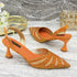 Venus Chan Shoes and Bag Set for Women's Party Heels