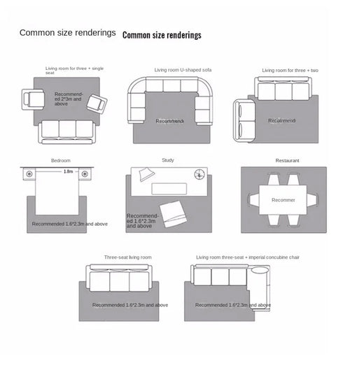 Retro Persian Carpet Blanket for Bedroom and Living Room Decor