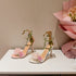 Elegant Floral Lace-Up Sandals for Special Occasions