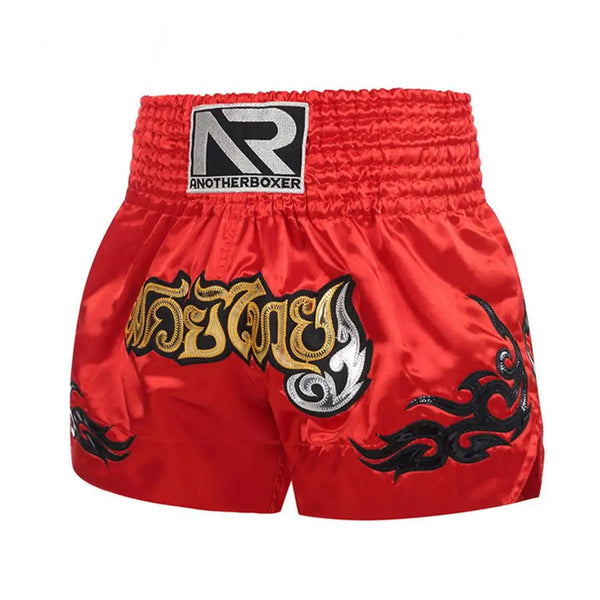 Muay Thai Shorts Kickboxing MMA Pants for Men Women Kids