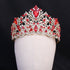 Opulent Baroque Rhinestone Wedding Crown Tiara for Pageants and Special Occasions