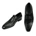 Classic Italian Men's Leather Slip-On Casual Oxford Shoes for Office and Outdoor Use