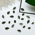 50pcs 3D Kawaii Colorful Leaf Nail Art Charms - Mixed Resin Nail Decorations and Acrylic Rhinestones for DIY Manicure Accessories and Press-On Nails