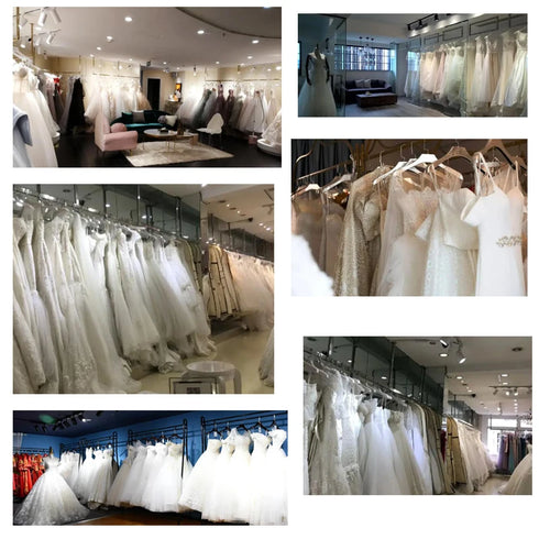 LORIE Mermaid Princess Lace Appliques Sexy Wedding Dress Gown