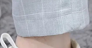 Korean Slim Fit Two-Piece Suit Set for Men Casual Trendy British Style Coat and Trousers