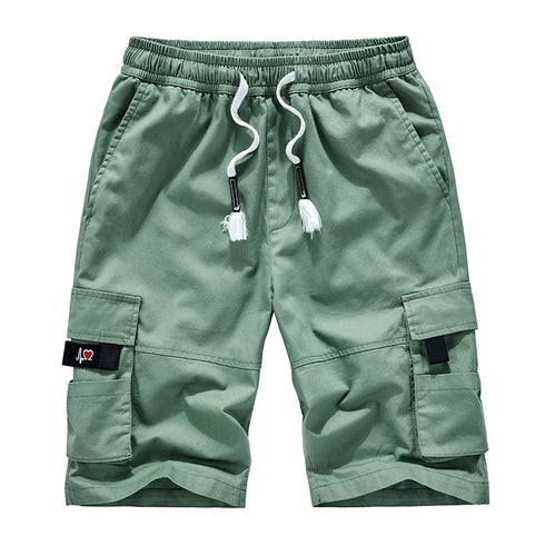 Men's Cargo Shorts Combat Plus Big Size Capris for Summer